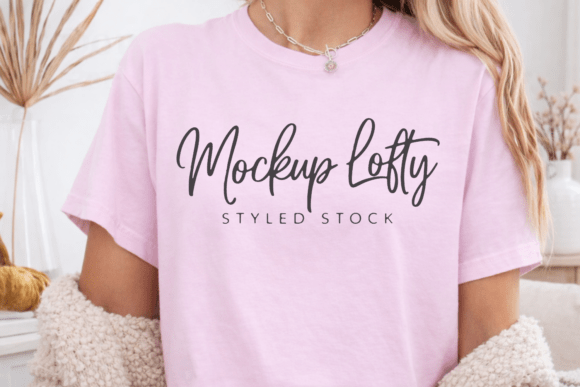 Blossom Comfort Colors C1717 Mockup