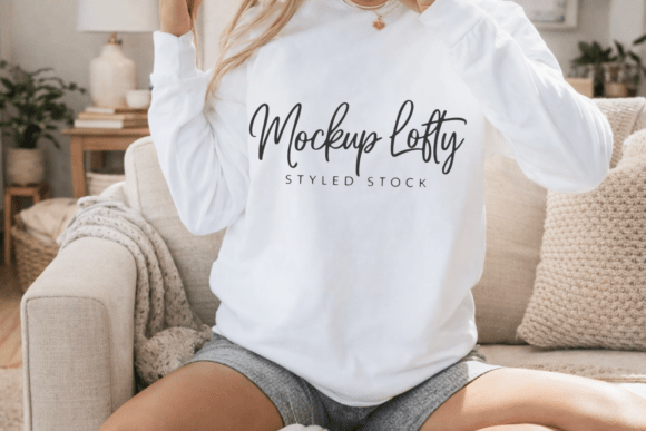 Comfort Colors 6014 Mockup White