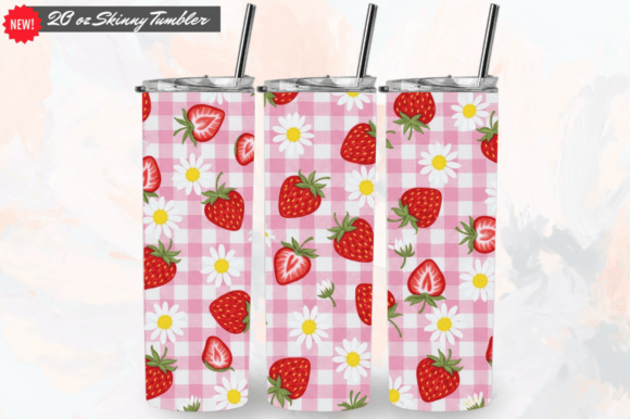 Coquette Strawberry Floral Tumbler Wraps: A Guide to Elevating Your Sublimation Creations