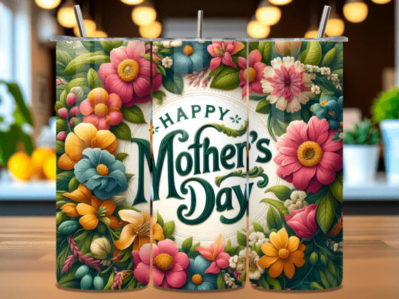 Happy Mothers Day Floral Tumbler Wrap – A Creative Solution for Modern Designers and Entrepreneurs
