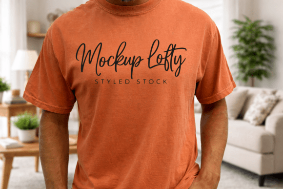 Mens T-Shirt Mockup 25: A Modern Tool for Professional Design Presentation