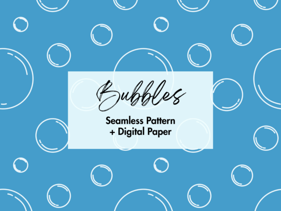 Summer Bubbles Doodle Digital Paper: A Versatile Tool for Creative Projects