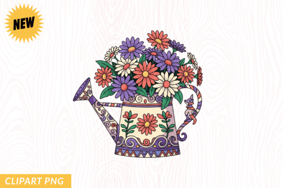 Summer Floral Clipart Png and Floral Clipart: A Creative Resource for Every Project
