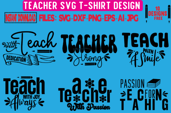Teacher SVG T-Shirt Design: A Creative Way to Celebrate Educators
