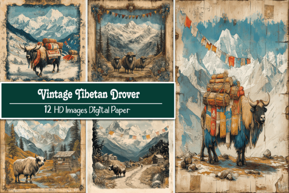 Vintage Tibetan Drover