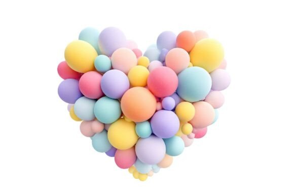 Watercolor Pastel Balloon Clipart: A Versatile Design for Creative Projects